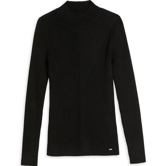 Ted Baker Taralyn High Neck Sweater Knit Black Size 2 Ted, 6 US - Picture 1 of 6